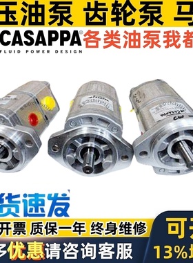 CASAPPA齿轮泵PLP20. 8 25 11 16 23 6.3 9 PLP20.14-82S1-LGE/GD
