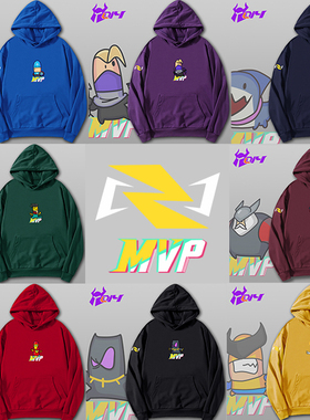 搞笑Q版Carbot爆笑漫威争锋杰夫奇异博士绿巨人林烈星爵套头卫衣