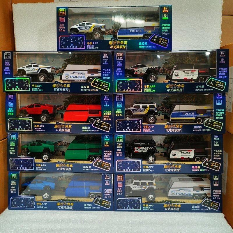 爆款网红合金2.4G迷你遥控车特斯拉警车模型大轮越野儿童玩具礼物,玩具/童车/益智/积木/模型,合金车/玩具仿真车/收藏车模,淘宝优惠券,粉丝福利购,淘宝优惠卷