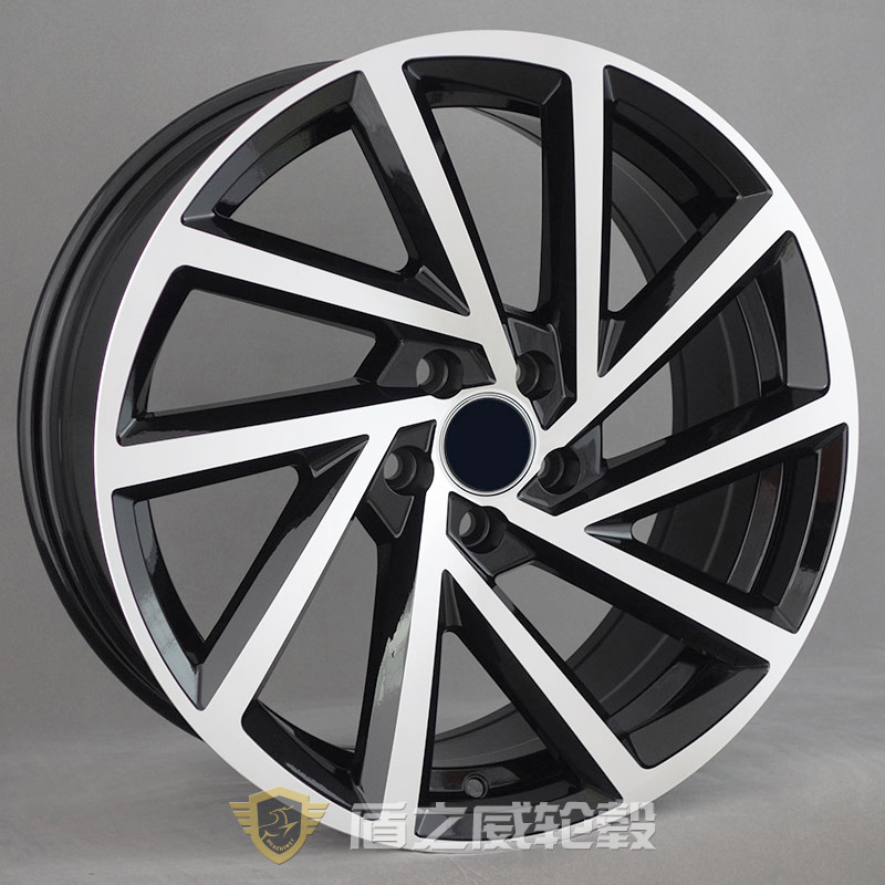适用大众途昂途观帕萨特朗逸迈腾高尔夫尚酷轮毂改装17 18 19寸