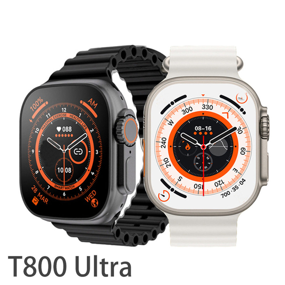 t800ultra智能手表蓝牙通话心率信息提醒无线充工厂批smartwatch