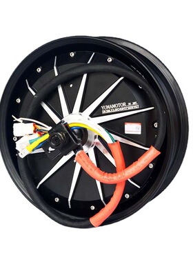 YMMOTOR豫玛电动车电摩72V96V4000W12寸45H大功率电机马达双霍尔