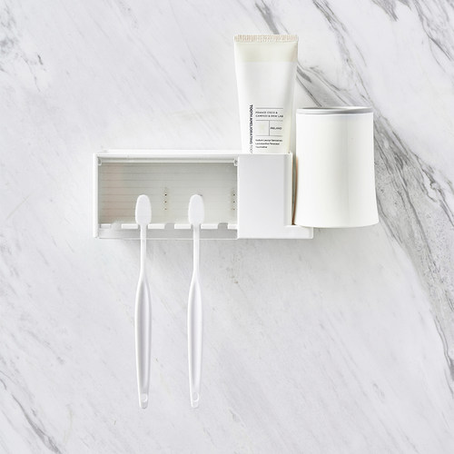 日本KM.1002.挂壁粘胶式牙刷牙膏