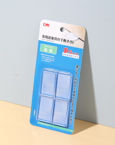 日式衣柜贴墙脚垫楔形家具脚垫透明软胶落地柜子平稳垫大小号.502 - 封面