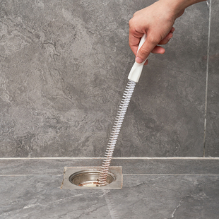 日式 米木.2068 洗脸盆疏通器螺旋毛刷加长下水管道毛发堵塞疏通棒