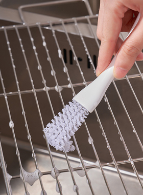 烤网专用清洁刷日式带钩缝隙刷鹰爪型厨房用刷油烟机去污刷子5274