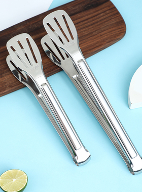 4394.米木【经典款】烹饪多用食品夹子 304不锈钢食物夹 大小可选