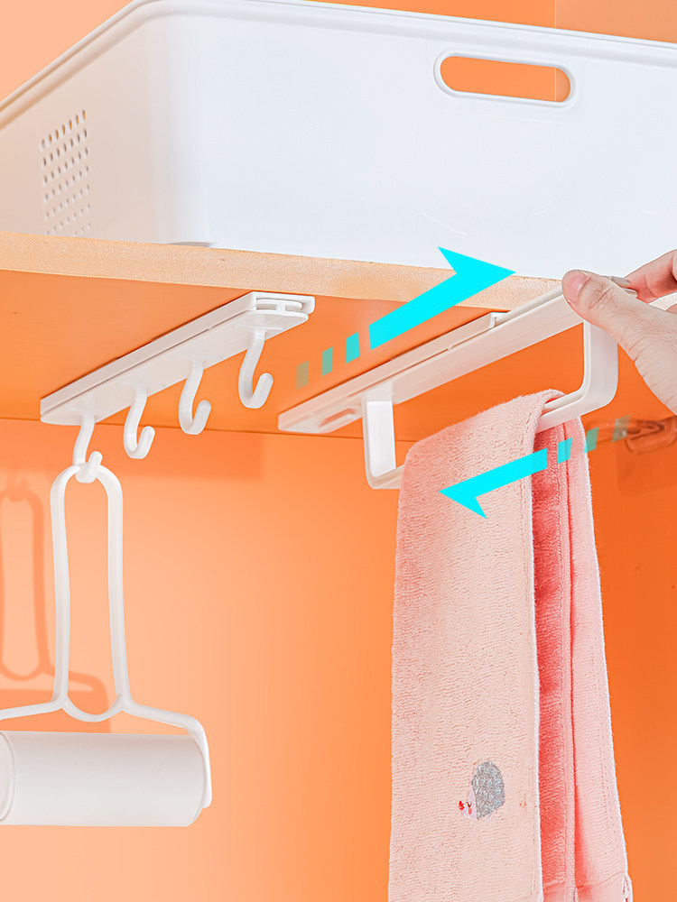 米木黏胶式顶棚挂钩可伸缩