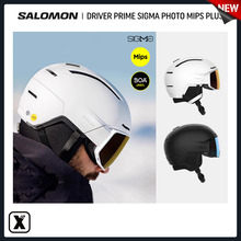易毒[EXDO]W24新品 Salomon萨洛蒙滑雪头盔雪镜一体