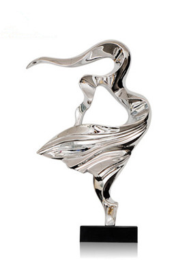 家居轻奢home dec家居软装饰品酒店售楼处走廊大型落地雕塑摆件