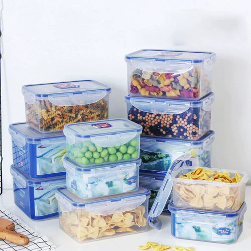 乐扣塑料保鲜盒正品厨房冰箱便携密封储物收纳饭盒盒子便当盒
