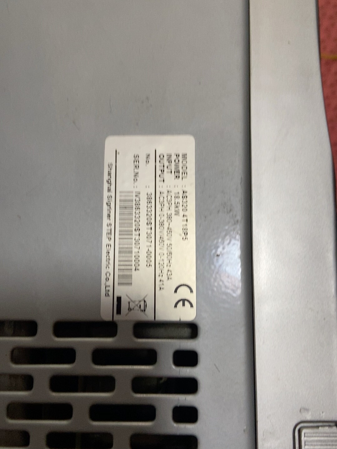 新时达AS320变频器15KW 18.5KW 均有现货 拍前