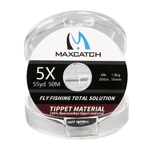 飞钓子线 海钓tippet 1号2号3号4号16lb50米冬季 日本碳氟线组合