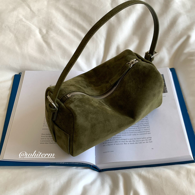 肉肉陈真皮羊京绒抹茶吐司包