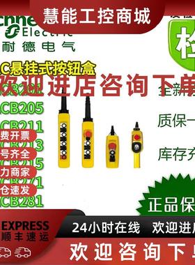 议价施耐德按钮盒XACA201/205/211/215/271/281/2013/2073 按钮开