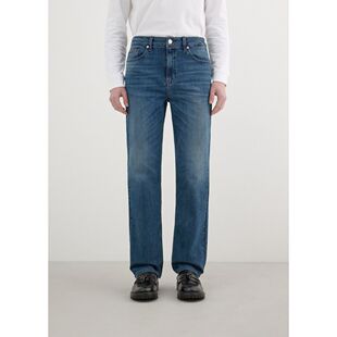 直筒舒适弹力休闲裤 牛仔裤 中蓝MQ1D6042 GUESS男士 韩国代购