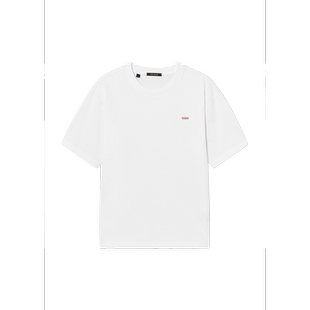 韩国代购 T恤MQ2K9431 26夏GUESS男女半宽松迷你logo圆领休闲短袖