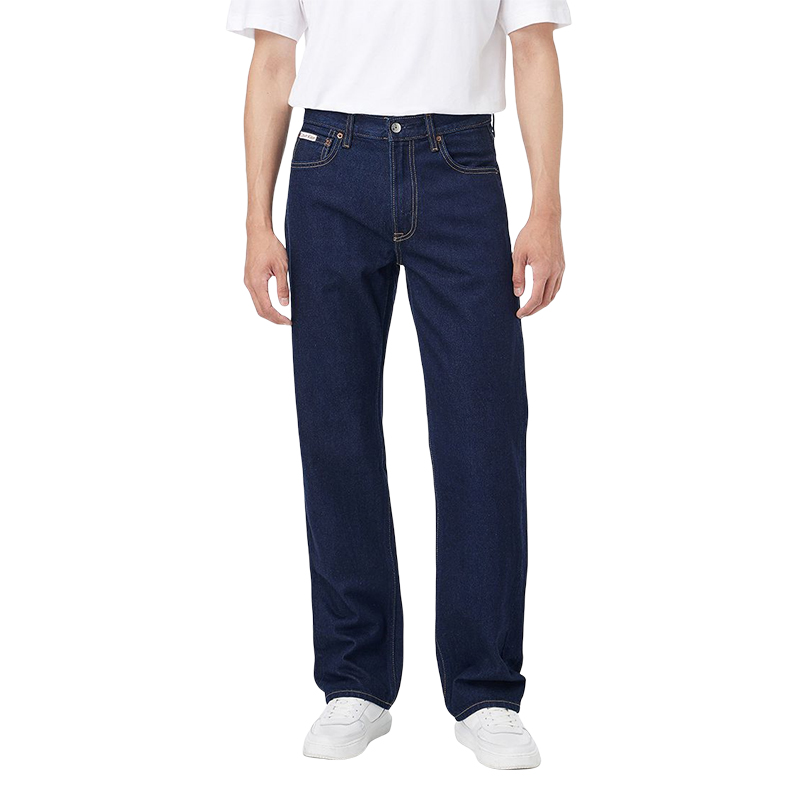 【复刻90S系列】CK韩国代购25秋男士新款直筒宽松牛仔裤4RD933G