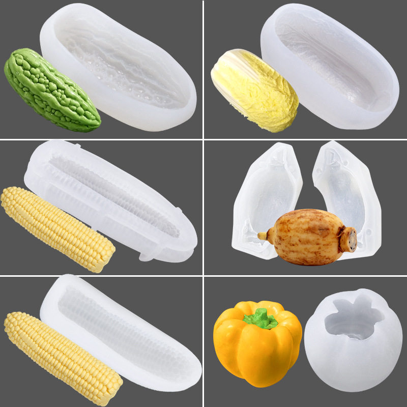 玉米莲藕苦瓜模具硅胶慕斯蛋糕
