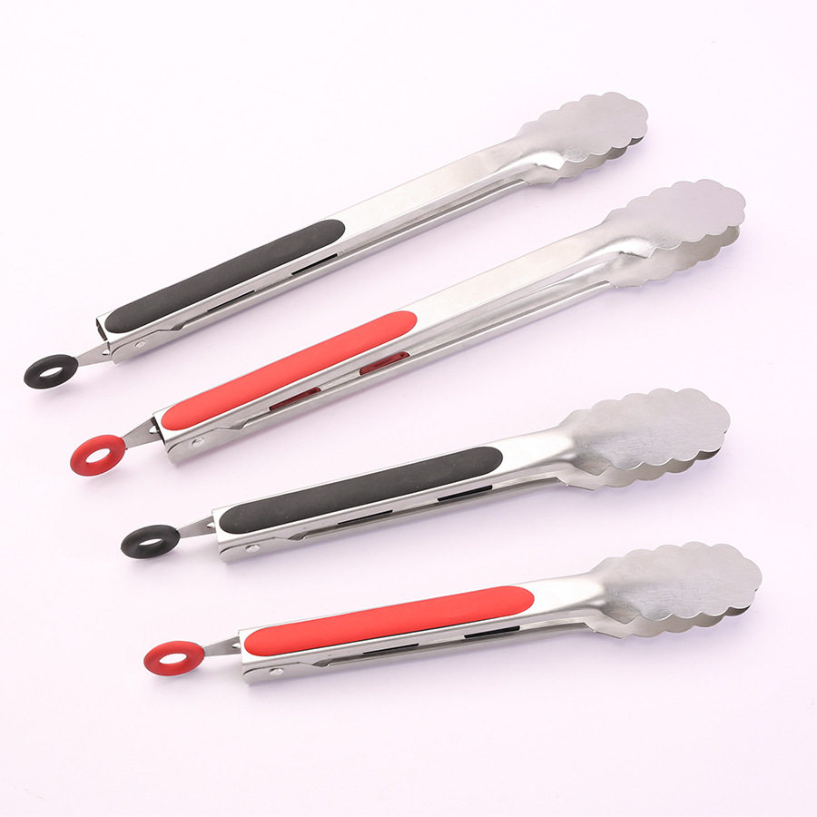 不锈钢食品夹子夹冷菜厨房夹熟
