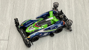 田宫四驱车（18633）白无常机甲武装 MS底盘四驱车壳