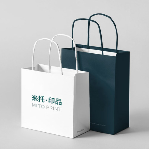 手提袋牛皮纸定制服装店