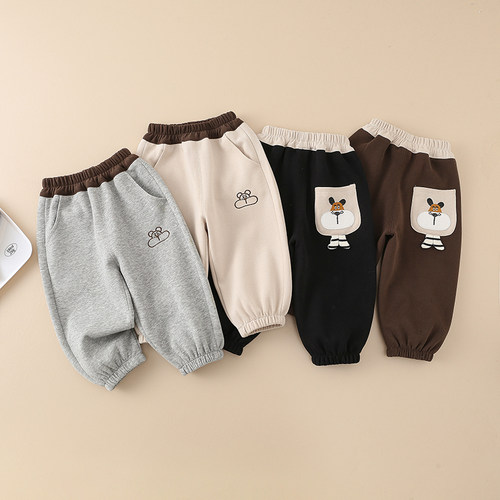 男童裤子春款儿童卫裤