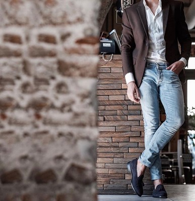 CarlosSantos休闲乐福缝制男鞋