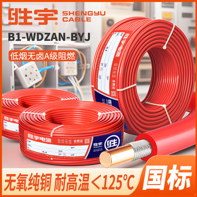 国标低烟无卤B1-WDZAN-BYJ电线