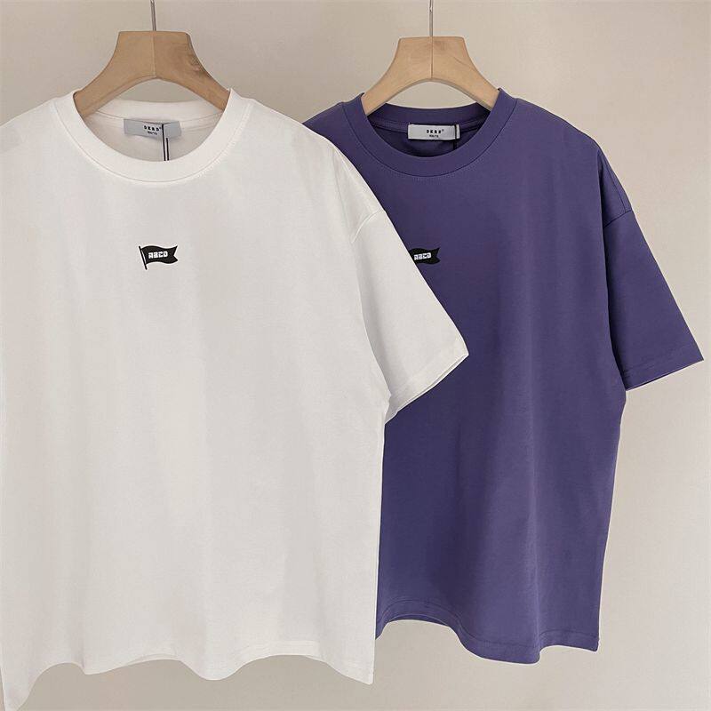 趣味小别致~150-180中大童复古凉感短袖T恤夏青少年宽松亲子上衣