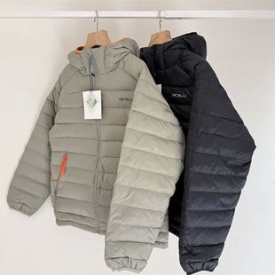 中大童85白鸭绒羽绒服冬季 190码 青少年连帽保暖外套 150 三防锁温