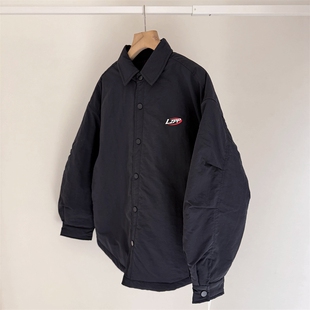 加厚棉外套青少年保暖翻领棉袄 190中大童夹棉衬衫 温暖手塞棉 150