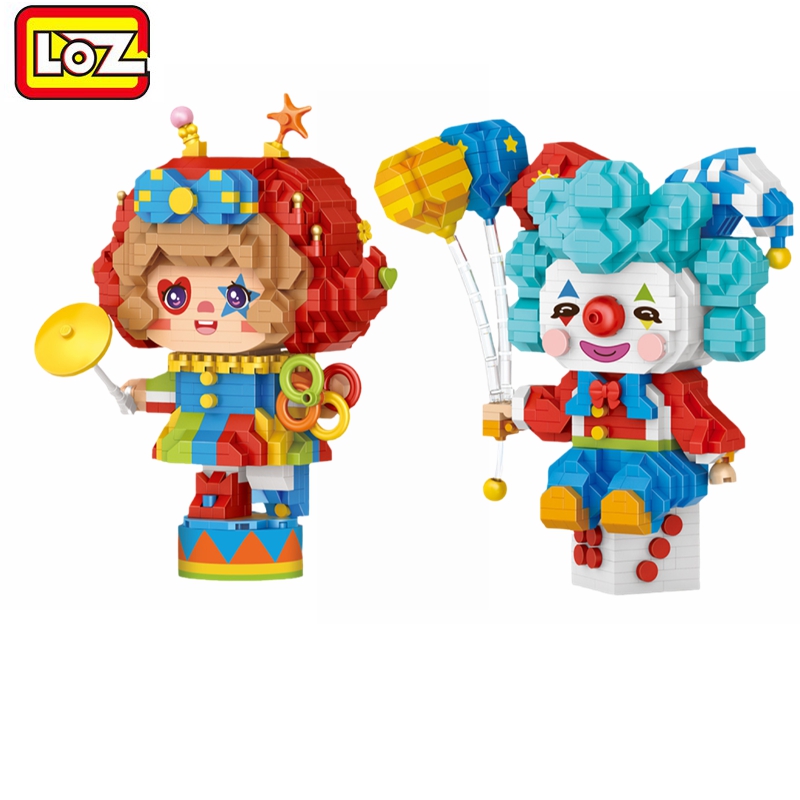 LOZ/俐智乐园小丑积木玩具