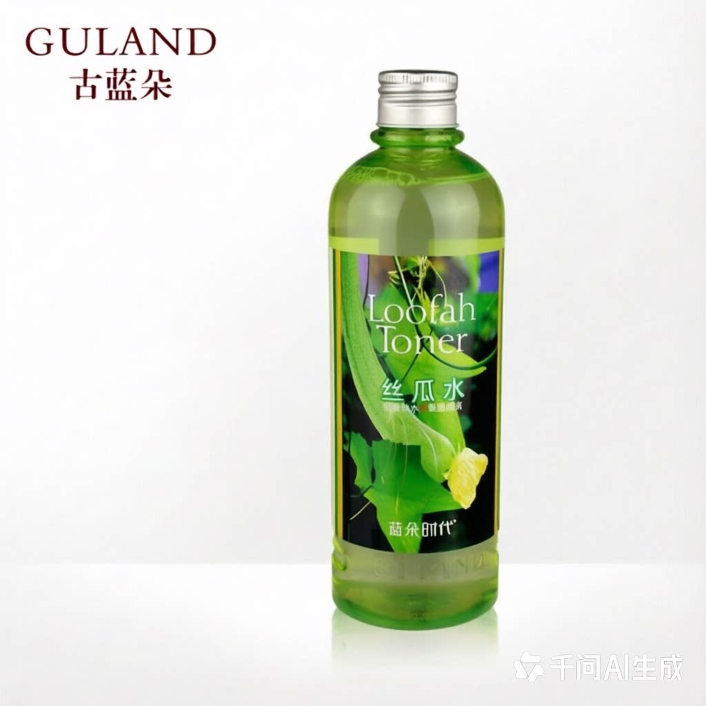 古蓝朵丝瓜水500mk补水保湿舒缓爽肤水柔肤水大瓶正品