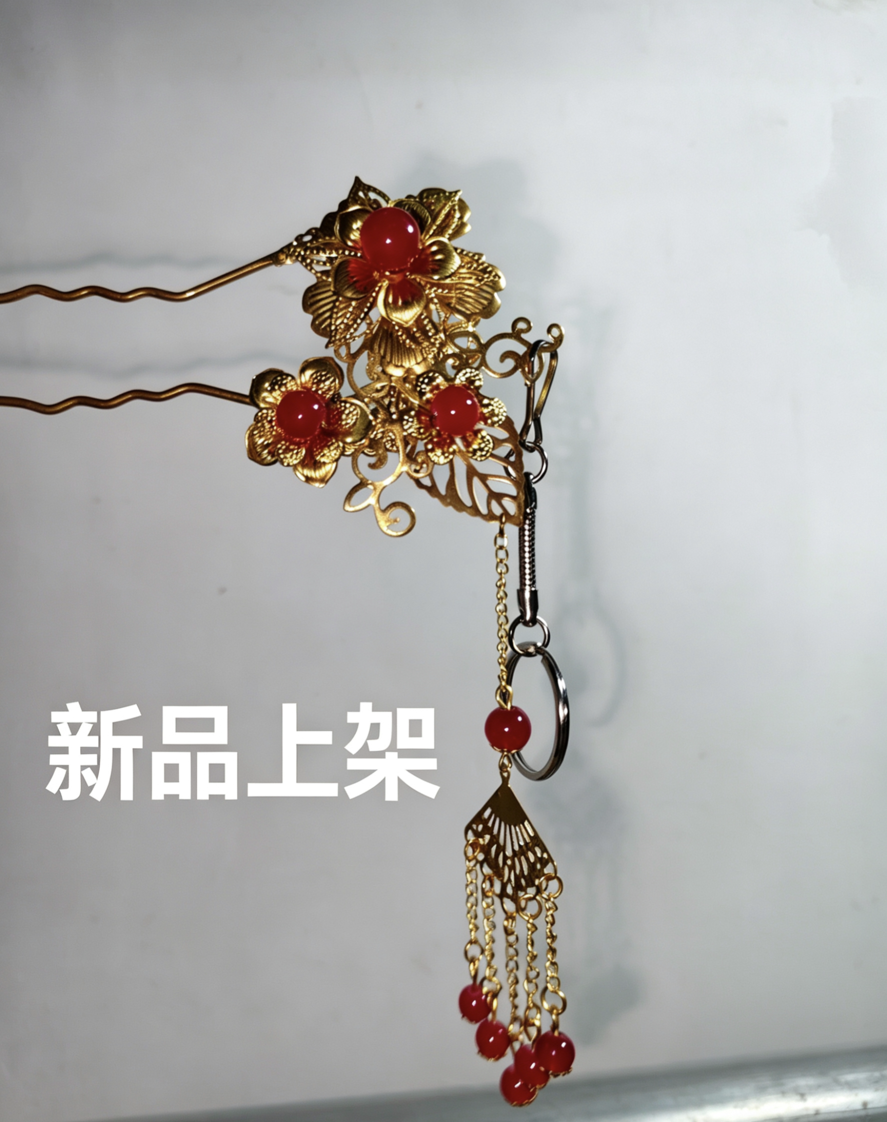 汉服头饰流苏全套古风簪子中国风古典简约发饰超仙古装步摇发夹