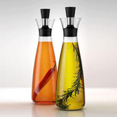 妙HOME创意玻璃透明油壶防漏油瓶调味瓶醋瓶酱油瓶密封油壶