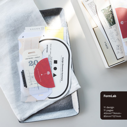 無七｜FormLab 手帐便签 特种纸便签 特种纸素材