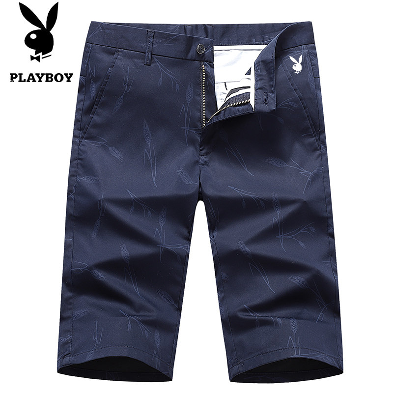 男士七分裤休闲加肥大码宽松马裤五分短裤夏季冰丝商务中裤潮薄款