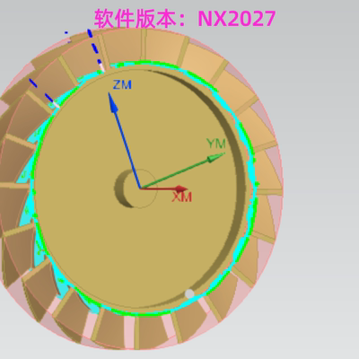 NX2027叶轮加工图档