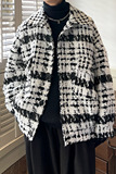 小香风宽松立体感外套韩版痞帅中性潮流男士夹克JK124P108，男装夹克，电商A070