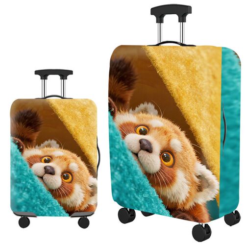 WA174猫咪弹力箱套拉杆箱旅行旅游登机行李皮箱保护罩防尘袋子