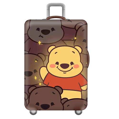 耐磨熊熊乐园登机拉杆箱防尘袋子