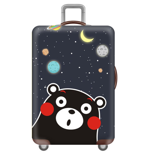 KTX17熊弹力箱套拉杆箱旅行旅游登机行李皮箱保护罩防尘袋耐磨