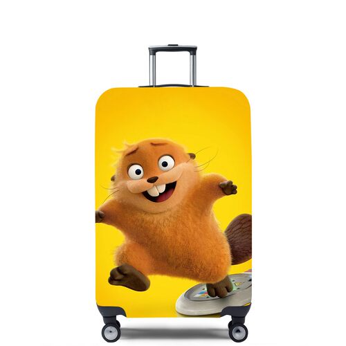 黄墩墩弹力箱套拉杆箱旅行旅游登机行李皮箱保护罩防尘袋耐磨加厚