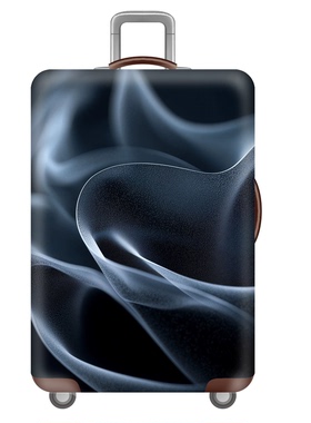 XB181灰色条纹弹力箱套拉杆箱旅行旅游登机行李皮箱保护罩防尘袋