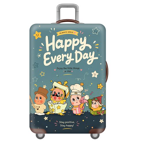 卡通人物31小旅人弹力箱套拉杆箱旅行旅游登机行李皮箱保护罩防尘