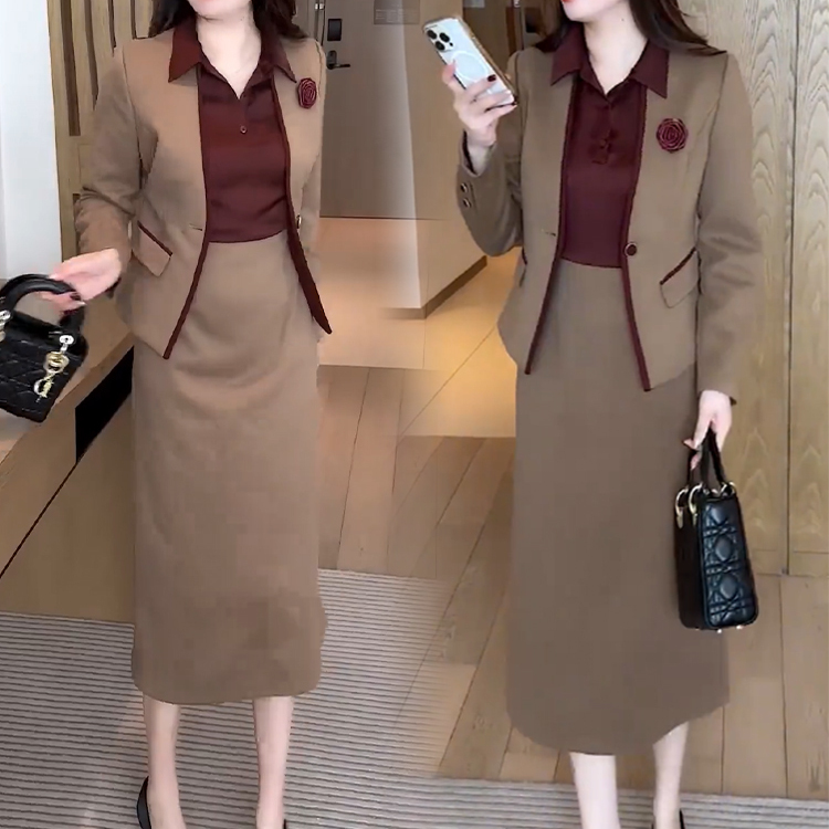 时尚套装女2025春季新款洋气显瘦