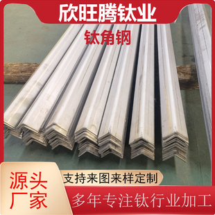 现货TA2钛合金角铁  高强度钛支撑条 等边钛角钢 轧制钛型材