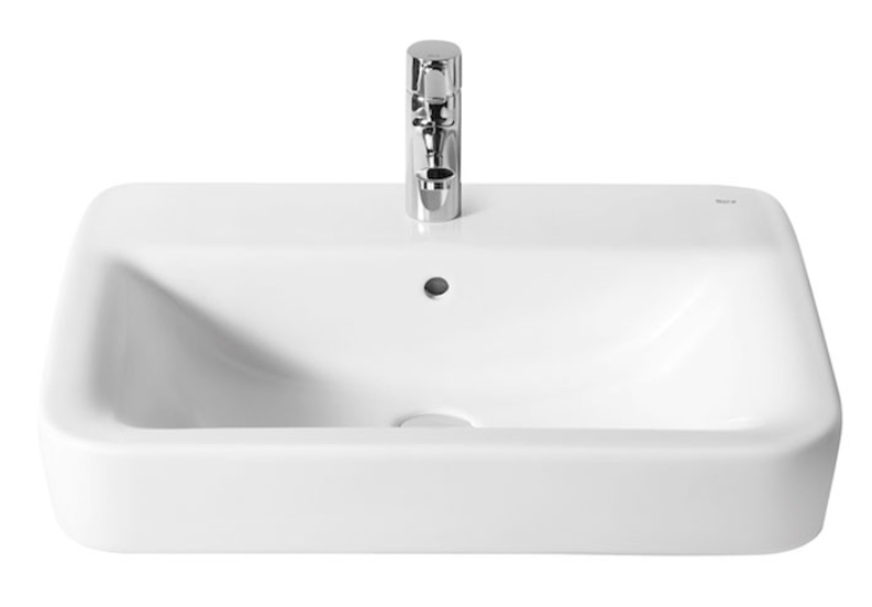 roca乐家卫浴丹圣32751a000/32751c000/32751d000台上洗脸盆方型