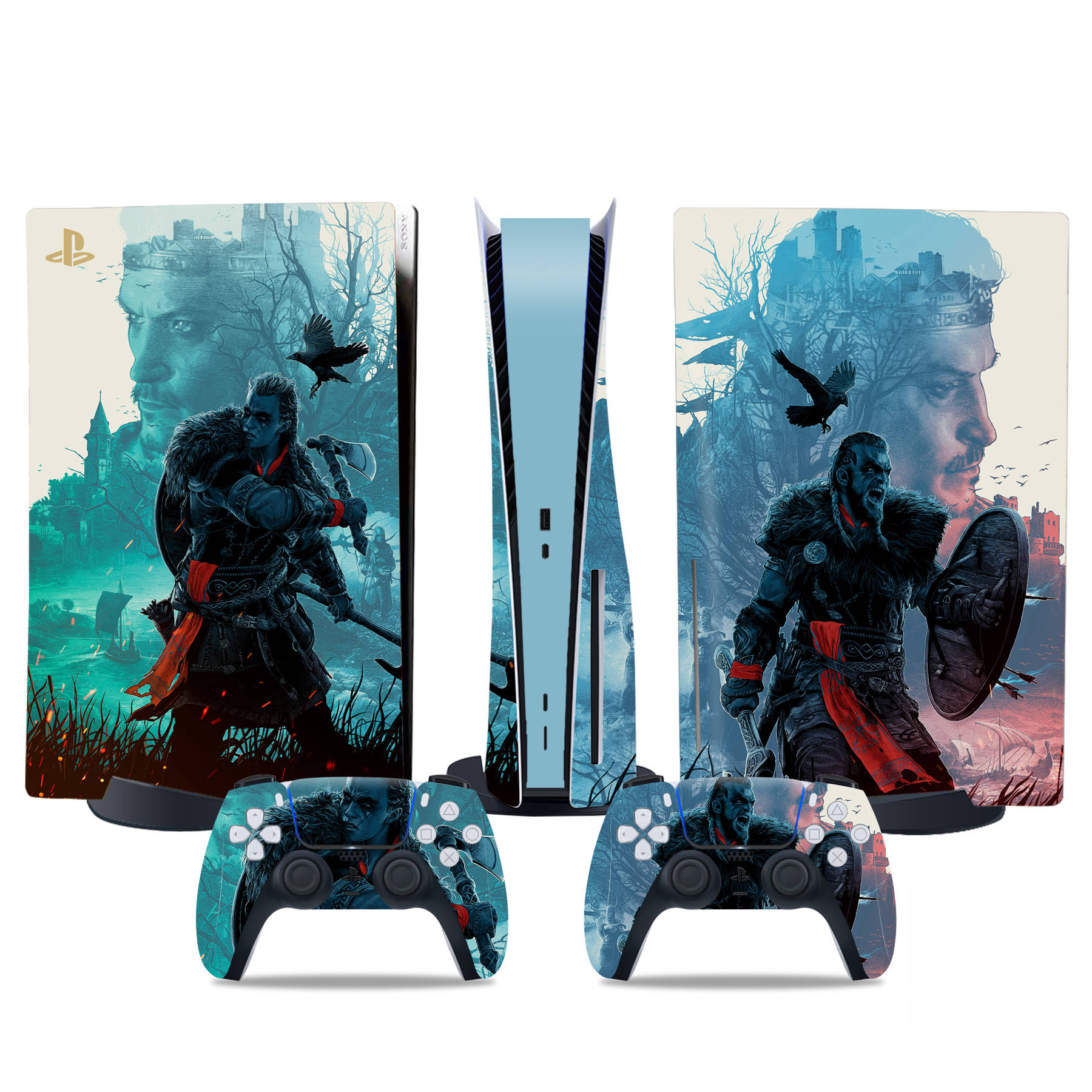 PS5手柄光驱数字版卡通贴可定制图片